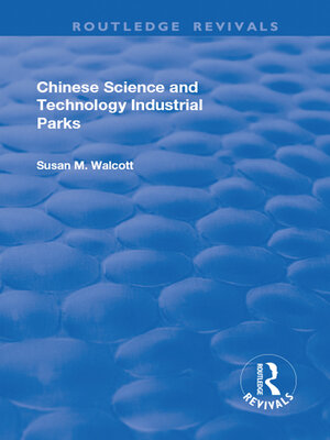cover image of Chinese Science and Technology Industrial Parks